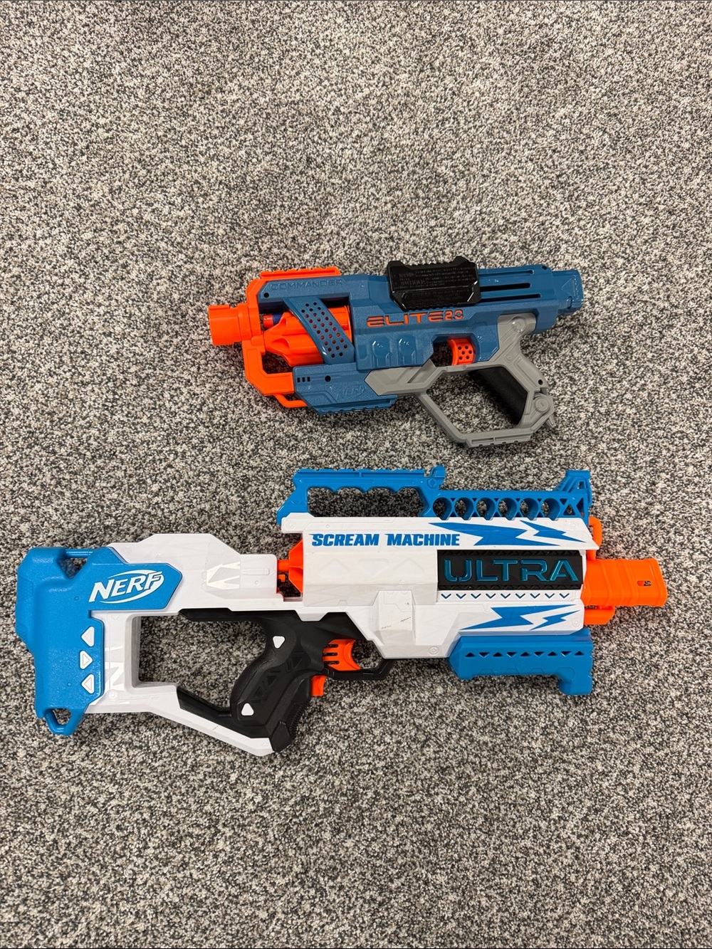 2 nurf guns, no bullets just guns